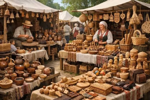 Ярмарка к международному Дню ремесленника 28 марта