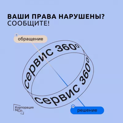 Сервис 360 принимает обращения по нарушению прав предпринимателей