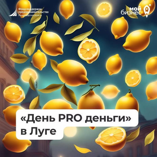 29 мая «День PRO деньги» в Луге