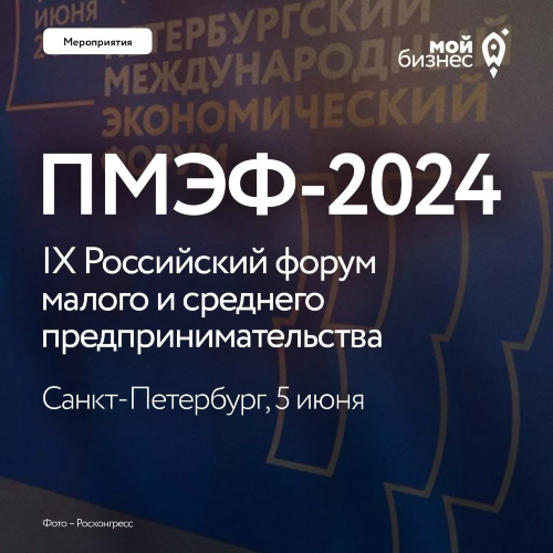 Новшества для малого бизнеса обсудят на ПМЭФ-2024